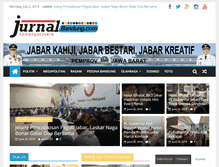 Tablet Screenshot of jurnalbandung.com